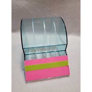 4- Space Flowery Makeup Organizer